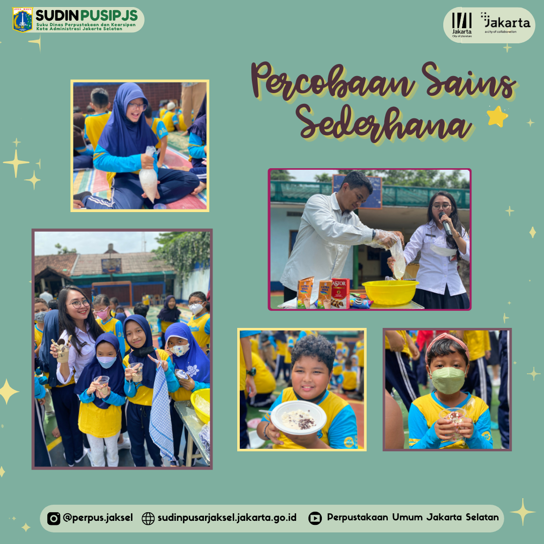 Literacy And Fun Science Goes To SDI Tunas Mandiri